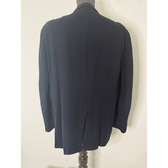 Vintage Dartmouth Rowing Club Sport Coat Jacket Navy Green Gold Size 44 JL - Picture 5 of 15